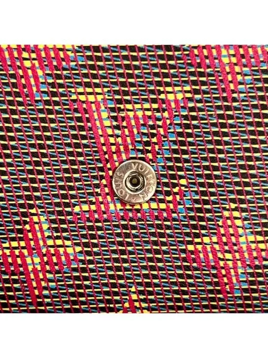 Louis Vuitton Compact Wallet Trifold Pop Rose 88 Bs127 - Picture 9 of 15